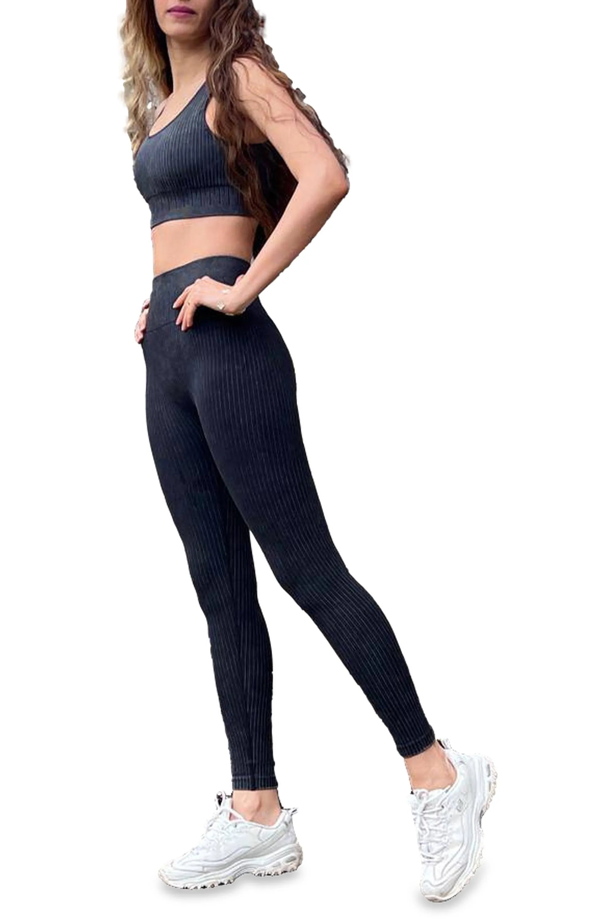 Seamless Leggings - Charcoal