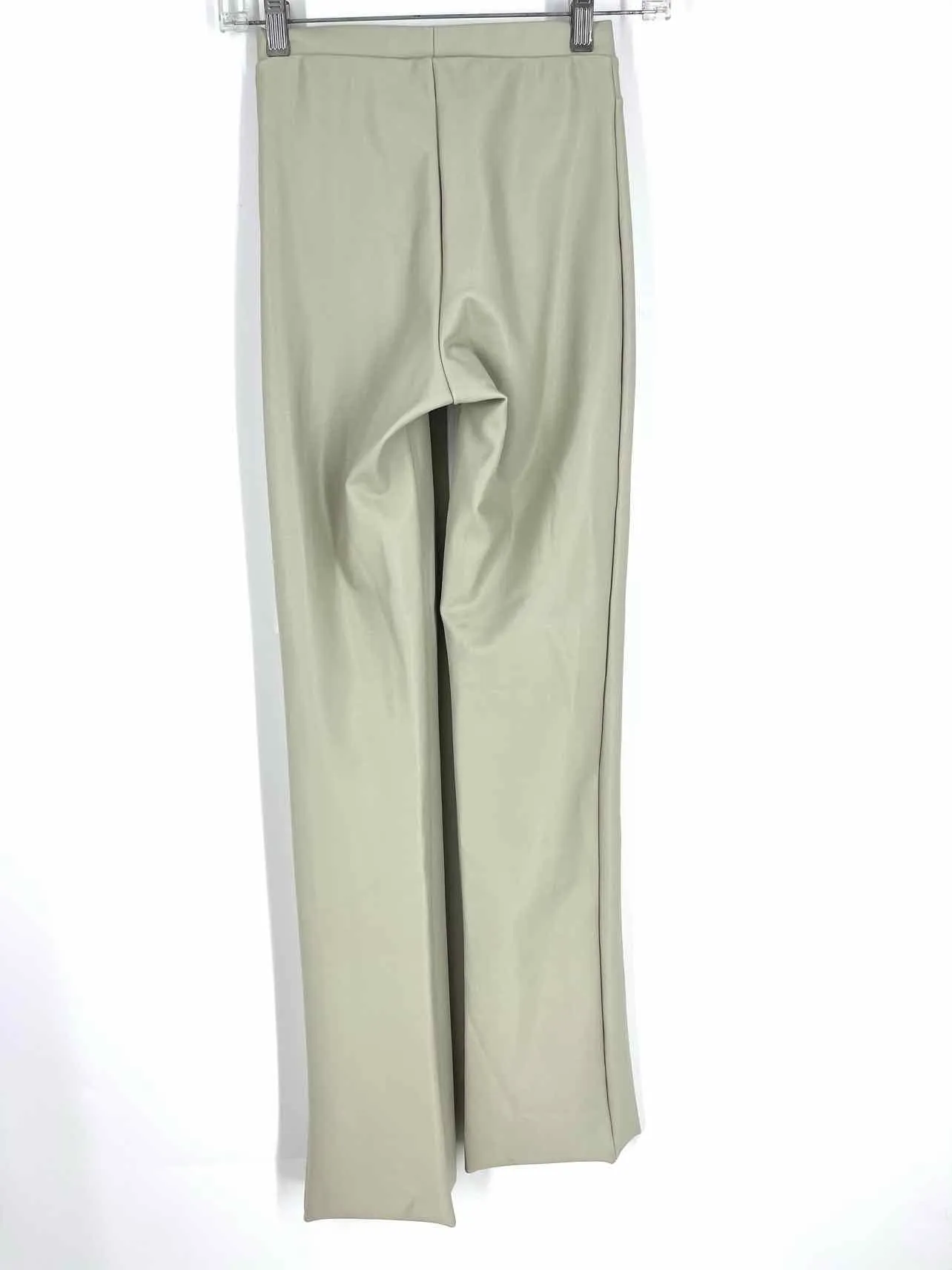 Skims Size XS Sage Faux Leather Pants Pants