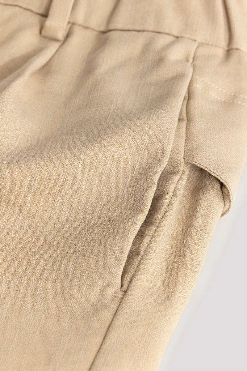 Soft Stride Beige Trouser