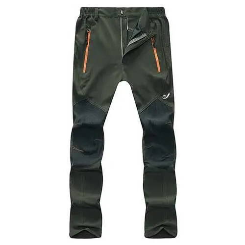 Spring Summer Unisex Outdoor Thin Elastic Stretch Pants Casual Waterproof Breathable Trousers