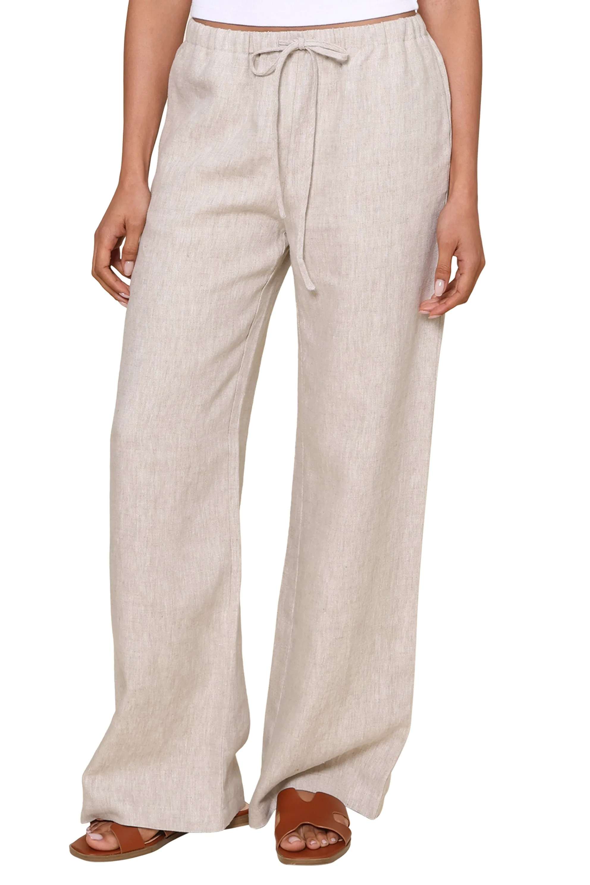 The Linen Draw String Pant