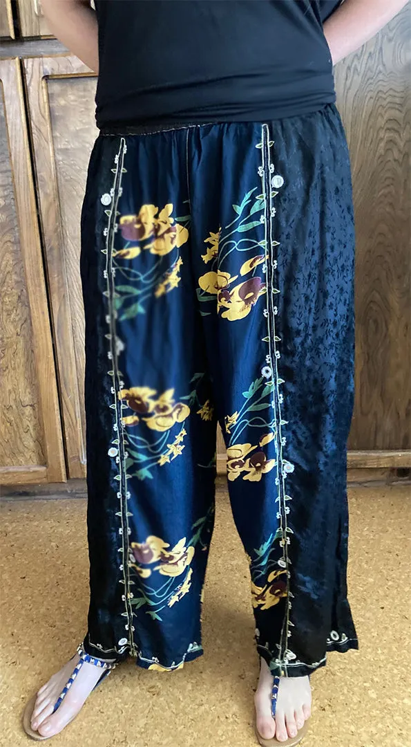 Tienda ho Boho Pants Nothing-Matches Hippie Chic Resort Wear Sml-2x 