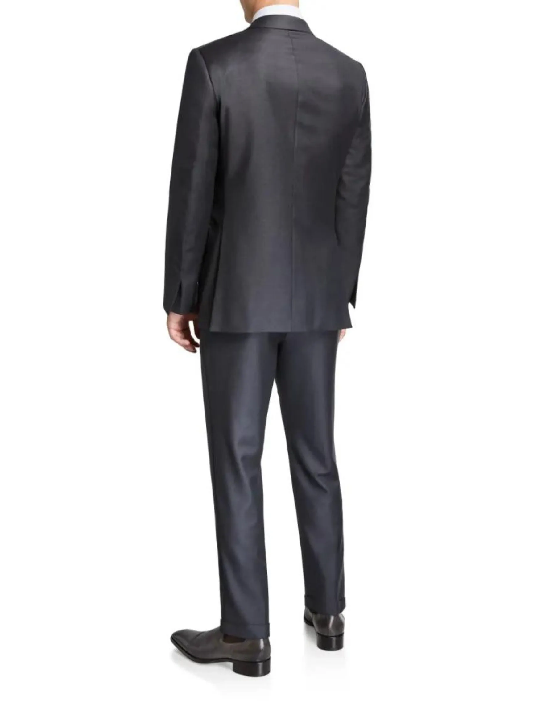 Trofeo Wool Suit | Charcoal