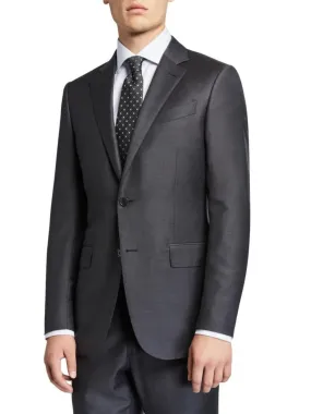 Trofeo Wool Suit | Charcoal