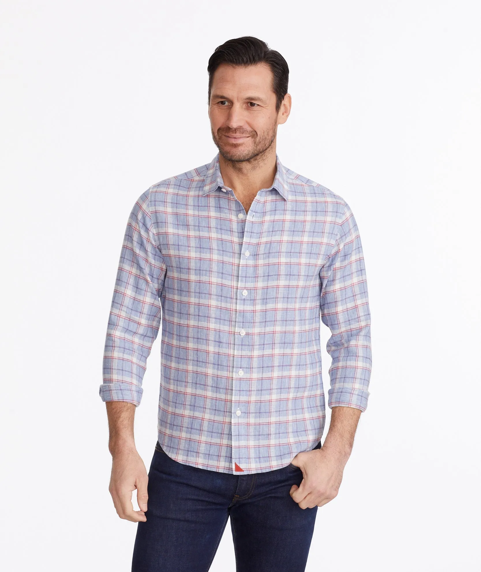 Wrinkle-Resistant Linen Berardo Shirt - FINAL SALE